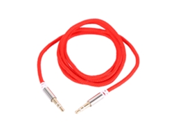 Adaptador De Cabo De Áudio Conector 3.5mm Conexão Estéreo