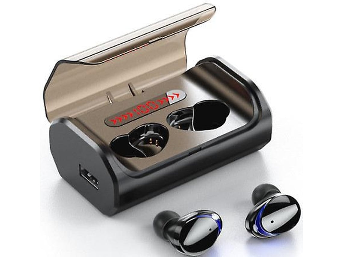 Auriculares Sem Fios Bluetooth Display Led/lcd Lurelia