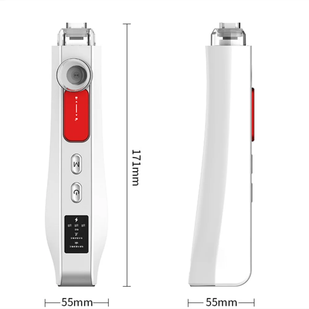 Massageador Facial Elétrico Portátil (branco) Para Rejuvenescimento Da Pele