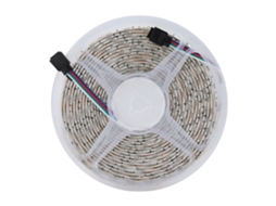 Fita de LED RGB 5050 SMD 2026 com 300 LEDs, 12V, para decoração de fundo de TV.