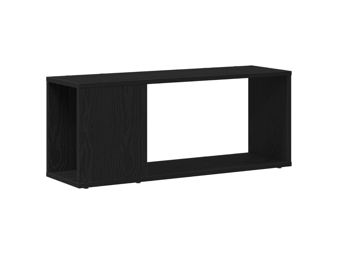Conjunto 1 Armário De Parede Vidaxl Preto Derivados De Madeira (80 X 24 X 32 Cm)
