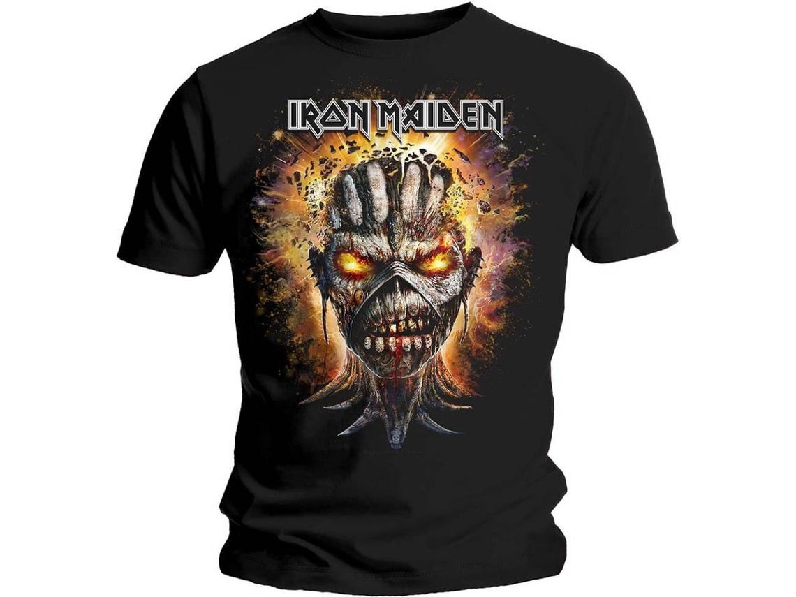 T-Shirt IRON MAIDEN Eddie Exploding Head L