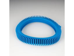 Pneu com ranhura e prego para robô de piscina Victor, 2 rodas, azul | S/MARCA