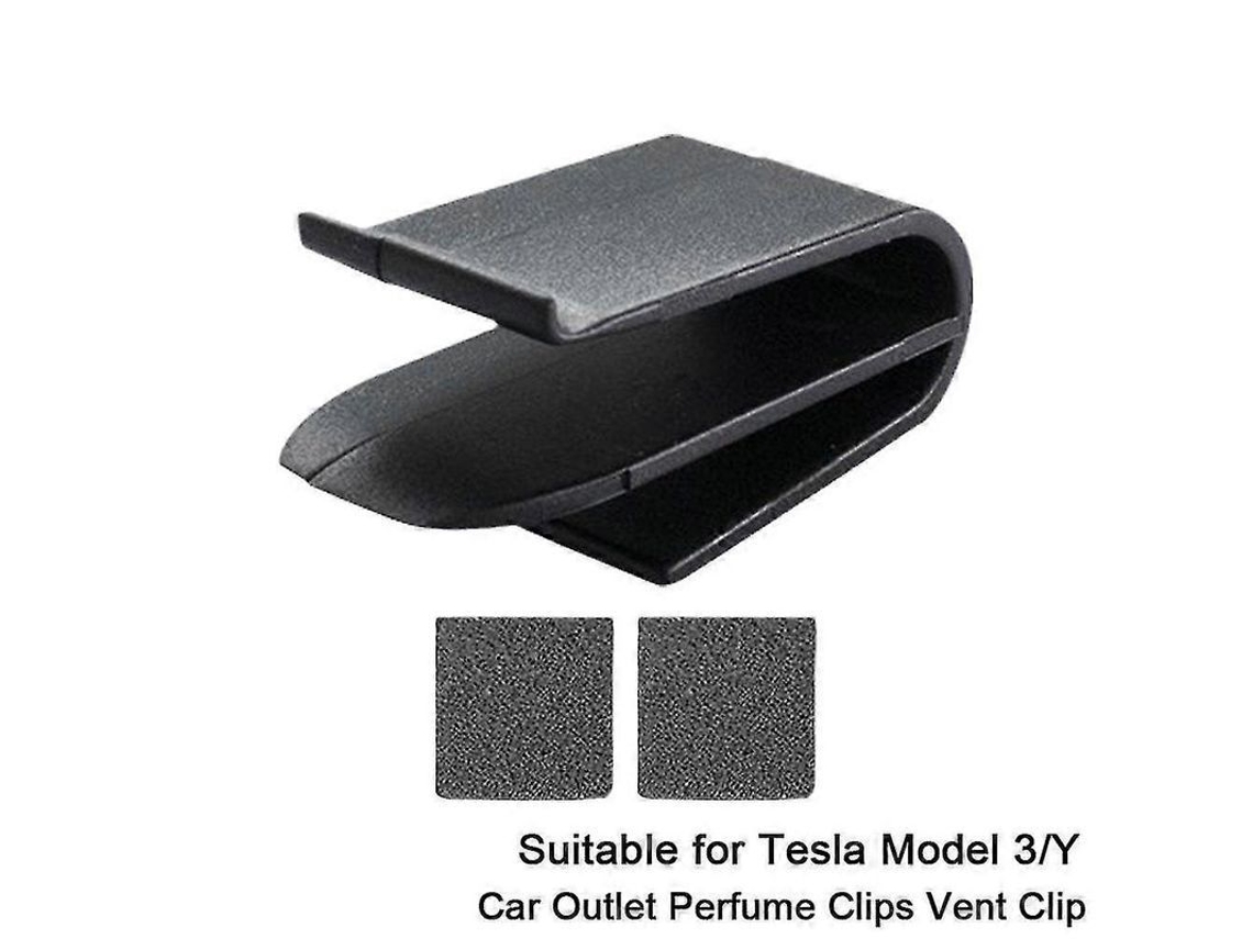Porta Perfume Para Aire Acondicionado De Coche Tesla Model 3 Y Clip Aromaterapia S2024123012274