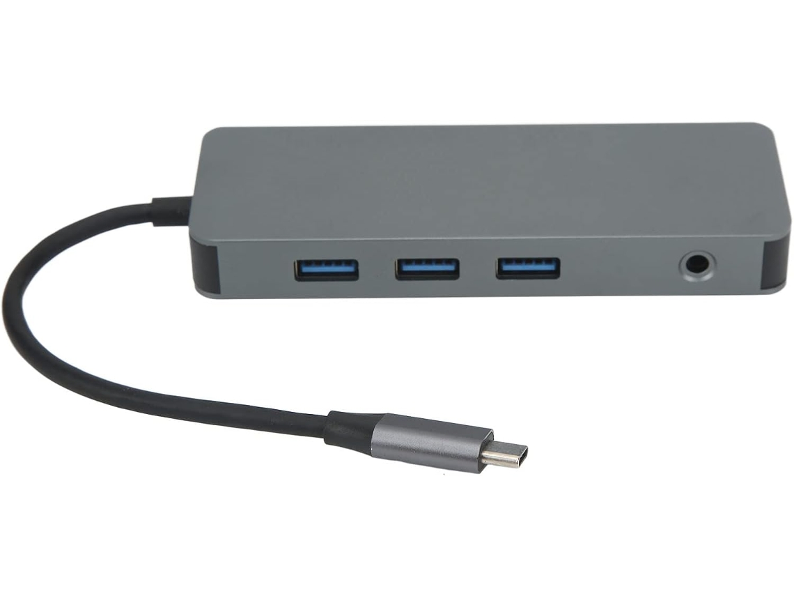 Hub Usb-c 10 Em 1 Com Adaptador Multiportas, Interface Multimídia