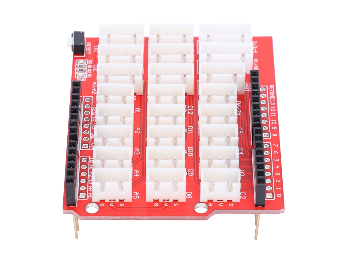 Placa De Expansão I/o Diy Módulos Sensor Aplicável Para Componentes Industriais R3 Com Botão Reset
