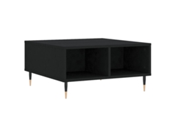 Coffee Table, Coffee Tables Vidaxl Preto Madeira Processada (n/a)