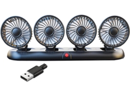 Ventilador Circulador De Ar Usb Com Controle Remoto, Mesa Oscilante 5