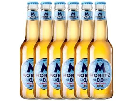 Cerveja CERVEZAS MORITZ Aigua De Moritz 0.33L (6 unidades)