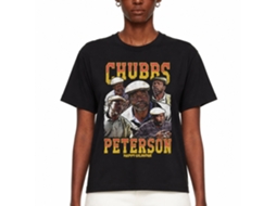 Rockinstone Happy Gilmore Movie Chubbs Peterson Black Adult T-shirt Size:xxl