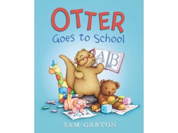 Livro otter goes to school de sam garton (inglês)