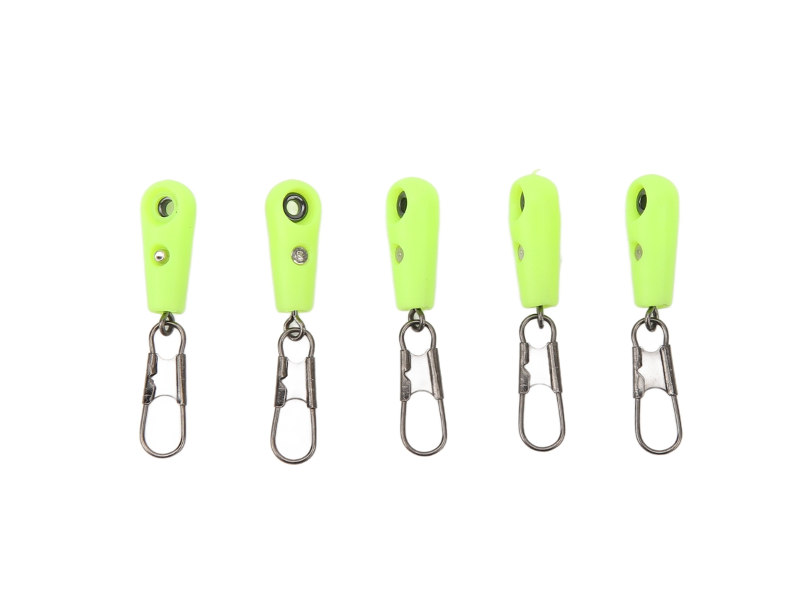 Conector de Flutuador de Pesca Resistência Baixa Verde