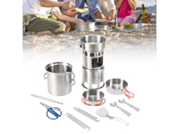 Kit de Cozinha Camping Portátil Lixada 10 Peças