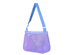 Bolsa De Armazenamento De Malha Para Brinquedos De Praia Yuysan 21x25x8cm Roxo (aa19)