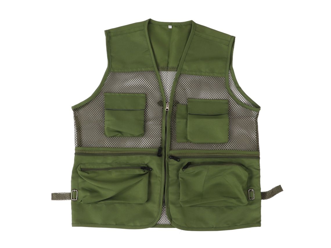 Coleteira Militar XXL Verde Resistente Transpirable Pesca
