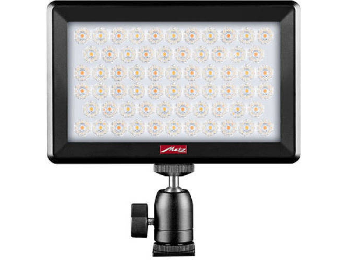 Câmera METZ Mecalight L1000BC e luz LED de vídeo