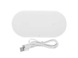 Mali carregador Sem Fio Rápido 5w 7.5w 10w 15w Pad Qi para Celulares Material Pc+abs Branco