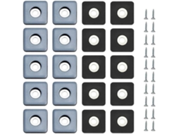 Pacote com 20 Protetores de 40 Mm 20 P 30 25, Proteção, Suave | S/MARCA