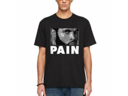 Rockinstone Rocky Movie Clubber Pain Black Adult T-shirt Size:s