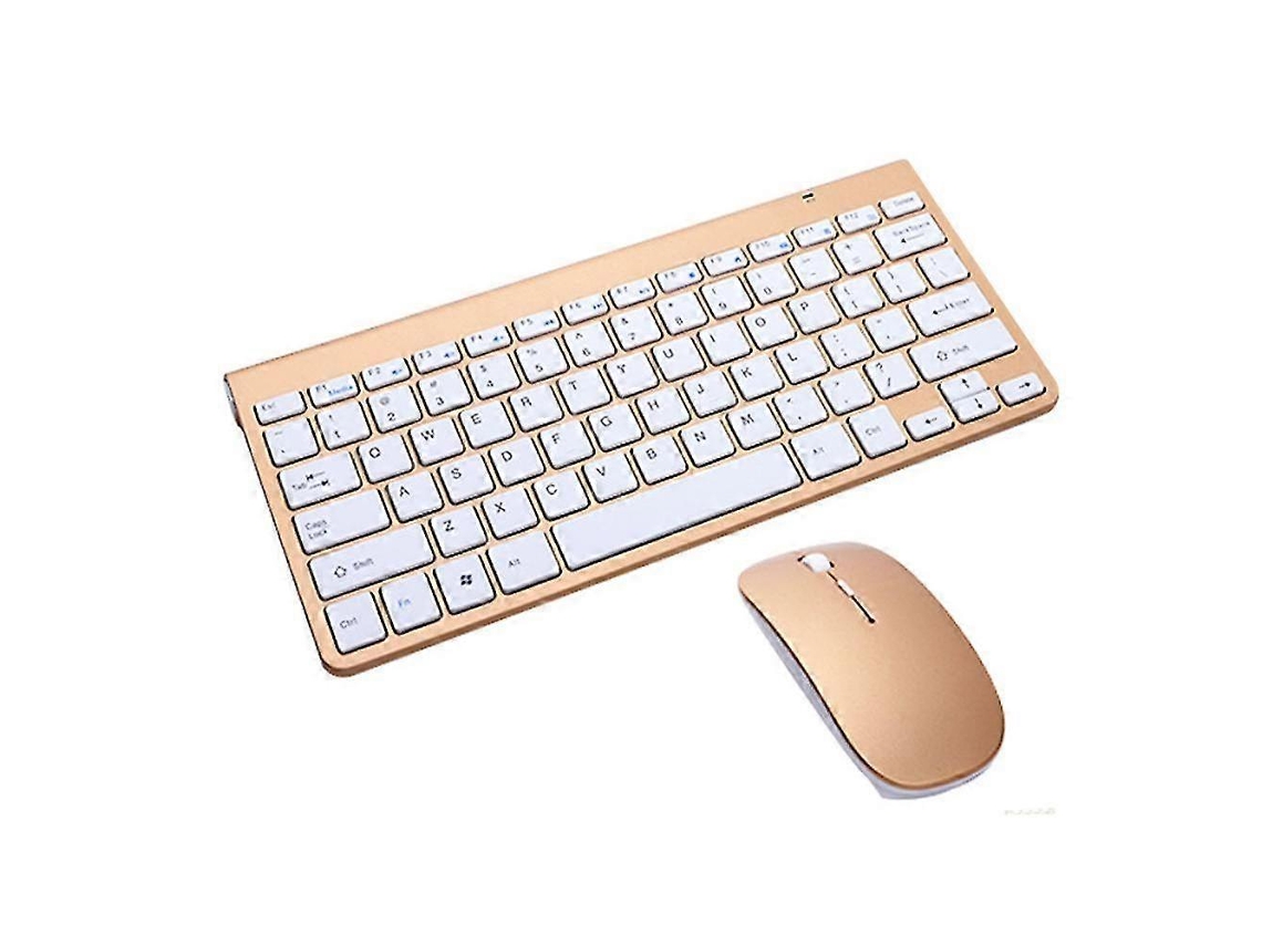 Teclado E Mouse Sem Fio, Combinação De Teclado E Mouse Sem Fio, Teclado E Mouse Sem Fio Silenciosos De 2,4 Ghz Everley891