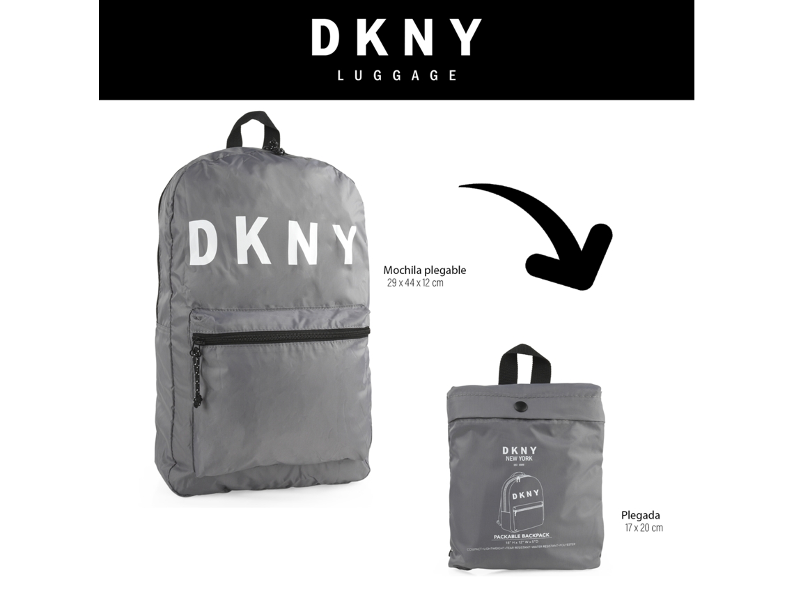 DKNY DKNY-928 Mochila Casual/Leisure Packable Carvão