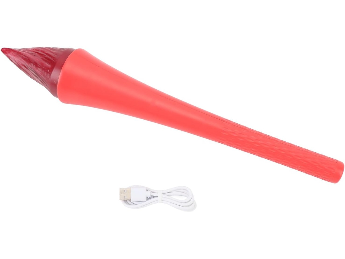 Led Plastic Tochas Com Efeito Chama, Brinquedo Luminoso, Bastões