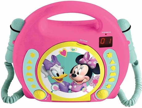 Rádio  Minnie RCDK100MN (Rosa - Digital - Pilhas)