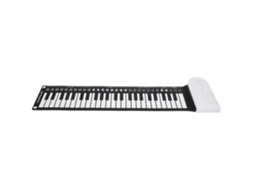 Teclado Elétrico Teclado Piano Elétrico 49 Teclas Portátil Dobrável Usb Recarregável Presentes Iniciantes*