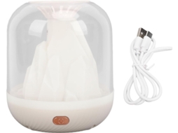 Umidificador Com Luz Noturna, Usb Portátil Capacidade De 900 Ml, Névoa Fina 360 Graus Para Quartos