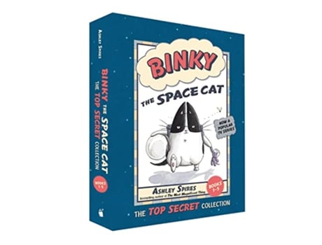 Livro Binky The Space Cat The Top Secret Collection de Ashley Spires (Inglês)