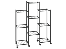 Flower Stand, Flower Stands Vidaxl Preto Ferro (n/a)