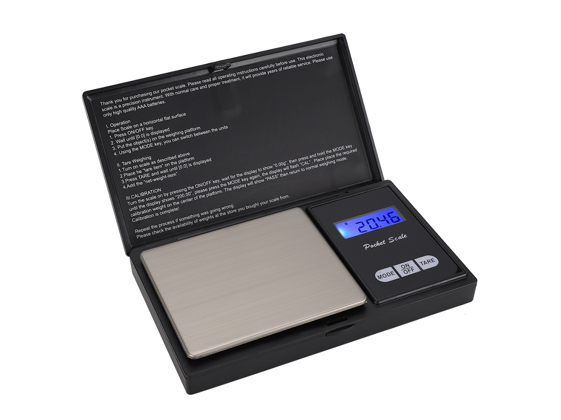 Balança de precisão AQUAFORGE, 30 Kg/1 G, multifuncional