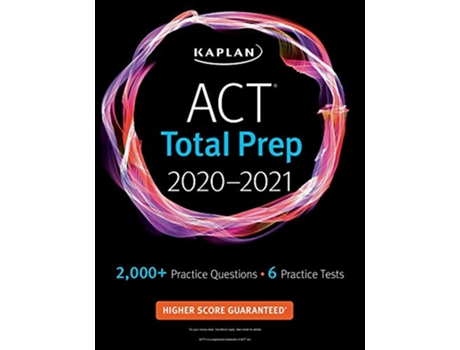 Livro ACT Total Prep 20202021 de Kaplan Test Prep (Inglês)