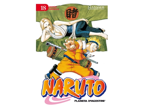 Livro Naruto Nº 18/72 de Masashi Kishimoto (Espanhol)