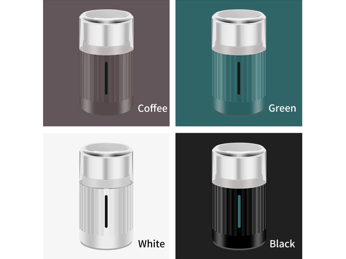 Moedor elétrico de café de aço inox 200w com grande capacidade para temperos, nozes e grãos S/MARCA
