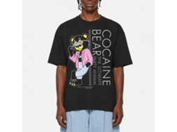 Rockinstone Cocaine Bear Lean Black Adult T-shirt Size:l