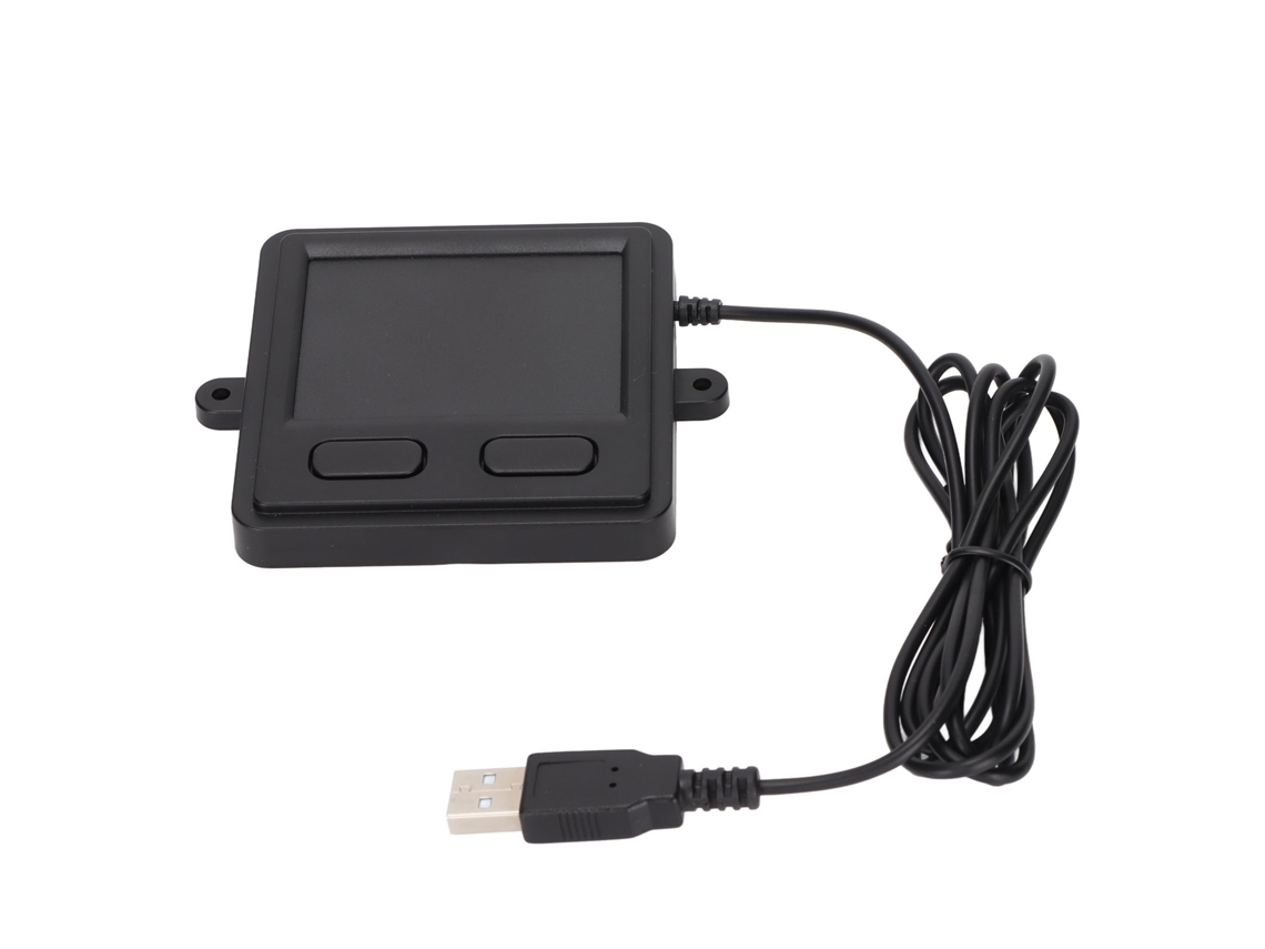 Trackpad Usb Com Fio Compacto Com 2 Botões Touch Pad Portátil Para Notebooks E Desktops