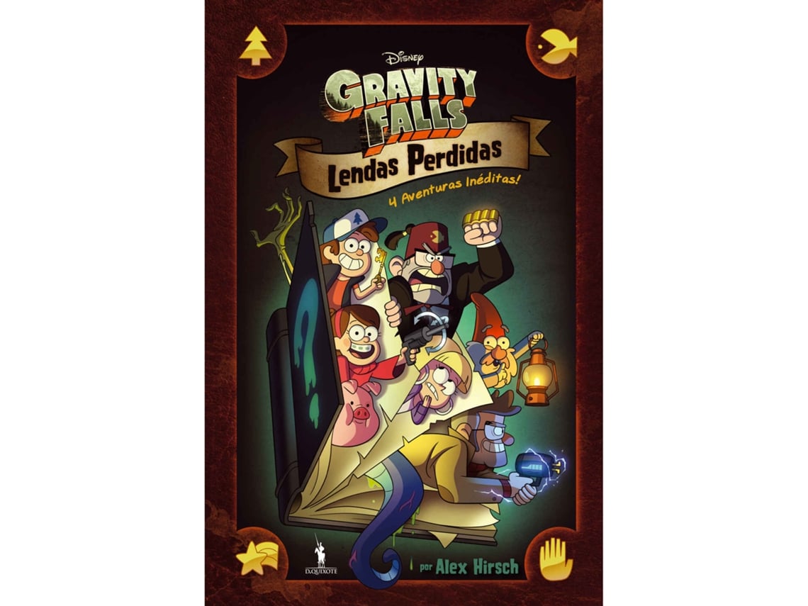 Livro Gravity Falls - Lendas Perdidas de Alex Hirsch (Português)
