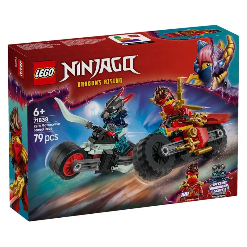 LEGO Ninjago: Corrida de Mota do Kai - 71838