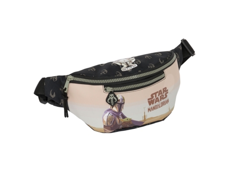 Bolsa de Cintura de Criança THE MANDALORIAN This Is The Preto