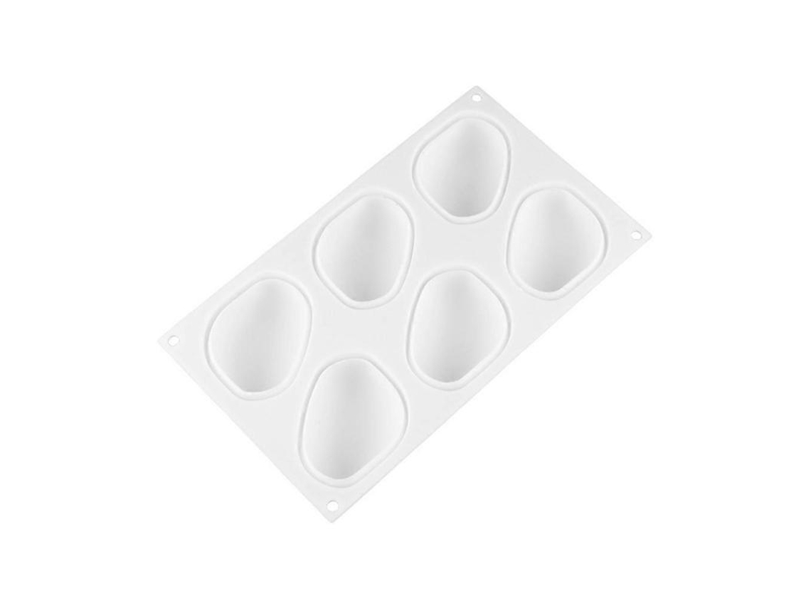 Forma Para Pão E Bolos, Em Silicone, 6 Cavidades, Revestimento Antiaderente, Para Forno, Confeitaria E Preparo Doméstico