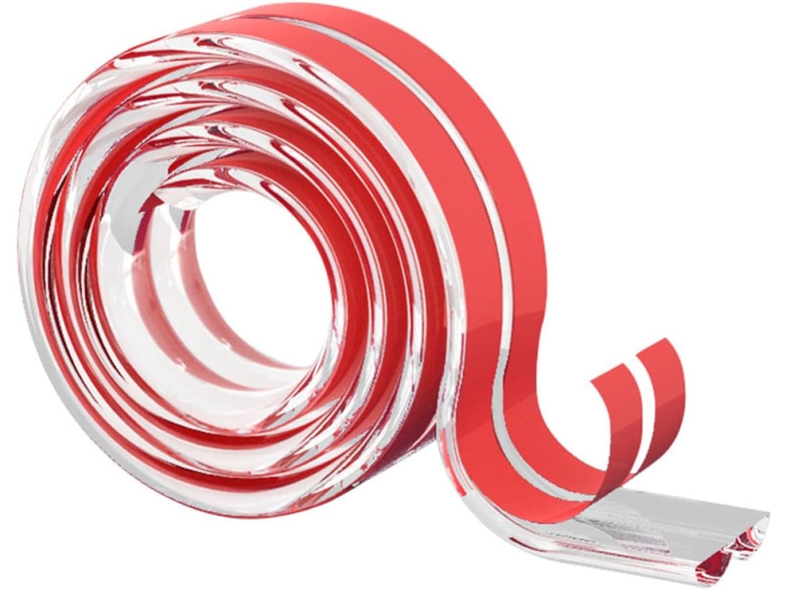 Protetor De Canto Transparente Em Pvc Para Móveis E Bordas