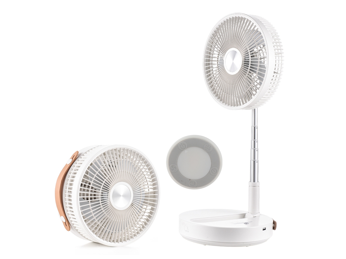 Ventilador Portátil Plegable Batería Recargable Control Remoto