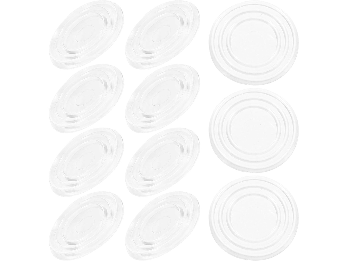Protetores De Silicone Redondos Antiderrapantes Frcolor, 25 Peças
