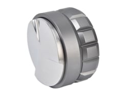 Prensador de Café Ajustável 53mm Aço Inox Distribuidor Nivelador para Casa Escritório Comercial Prata S/MARCA