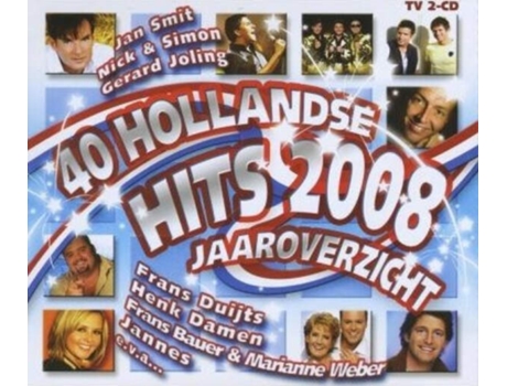 Cd 40 Hollandse Hits Jaaroverzicht 2008 Nrgy Music