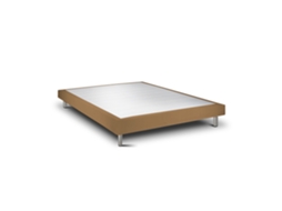 Sommier Rígido 15 Milano  Tabac Pés Metal 180 X 135 Cm Altura 30 Cm Indream