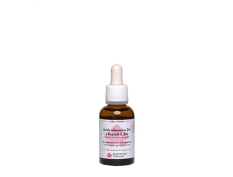 Facial 2 Ácido Hialurônico 2,5 Peptídeos 30ml Biofficina Toscana