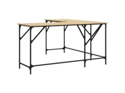 Desk, Desks Vidaxl Marrom Madeira Processada (n/a)