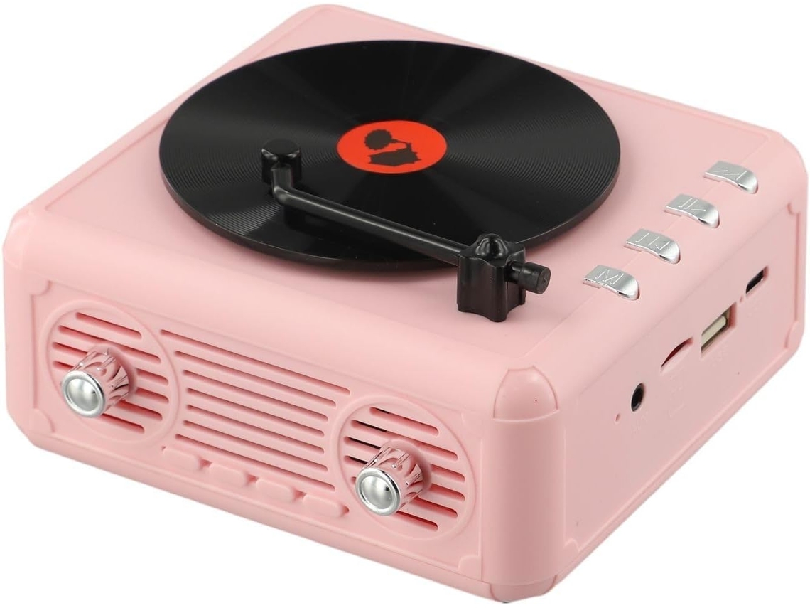 Rádio Fm Portátil, Leitor Cd Retrô, Com Alto-falante Embutido, Reprodutor Estéreo Compátivel Com Bluetooth
